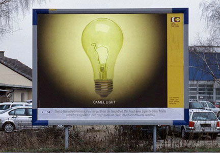 Plakat Camel Light