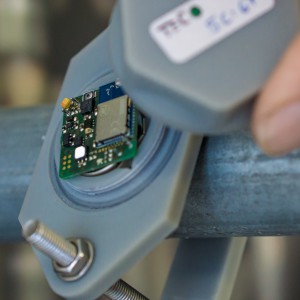 bPart BLE IoT system in IP65 / IP 67 housing in an industrial (Industrie 4.0) application