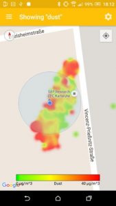 Aggregated data is shown as a heatmap