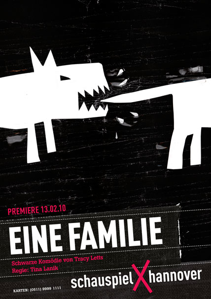 Plakat Eine Familie Schauspiel Hannover