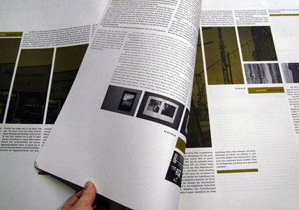 Editorial Design Munitionsfabrik 12